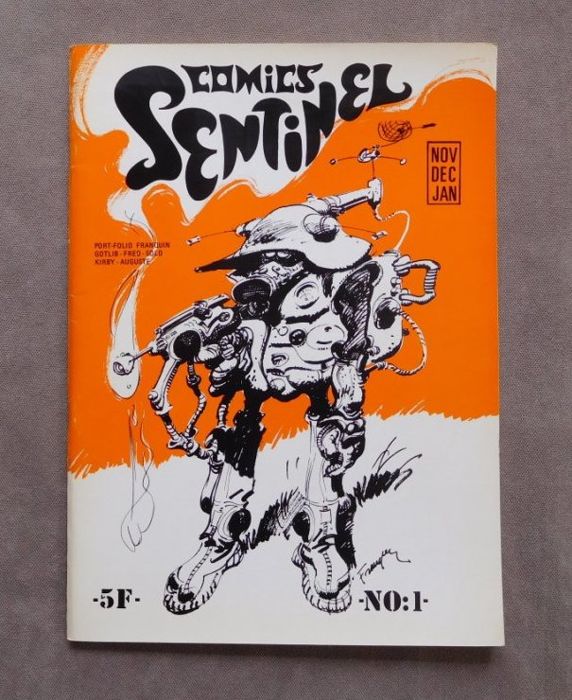 Couverture Comics Sentinel - 1972
