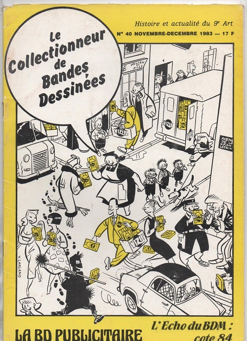 Couverture Collectionneur de bandes dessinées - 1984