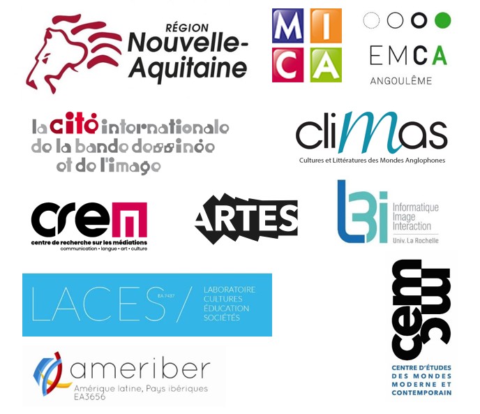 Logos des partenaires du projet MEDIABD2